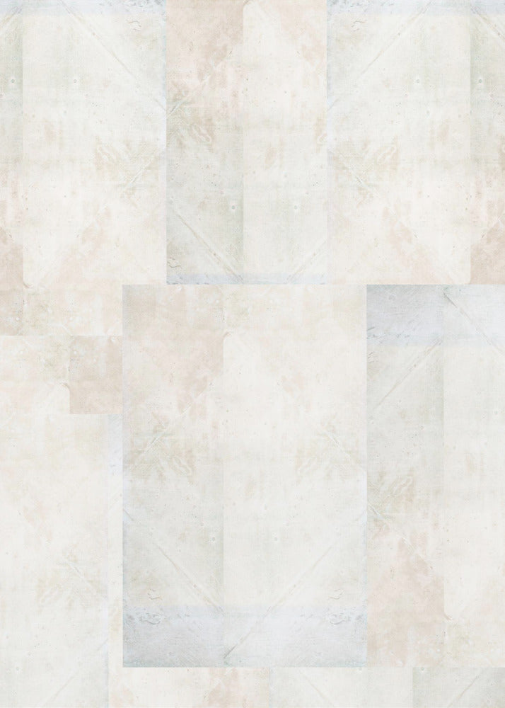 Weiches abstraktes geometrisches Muster | Poster
