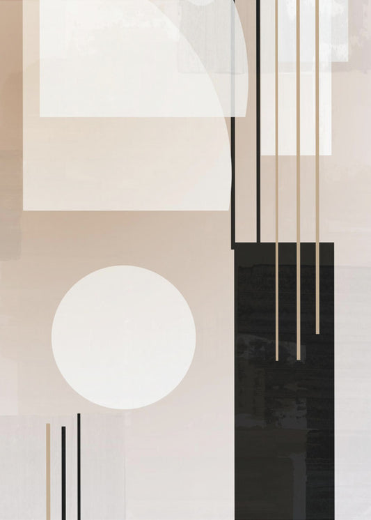 Minimalistische Geometrie | Poster