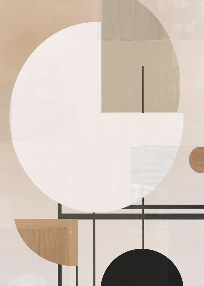 Geometrische Balance | Leinwand