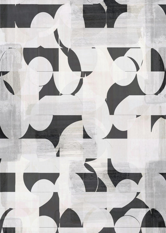 Geometrische Formen und monochrome Töne | Poster