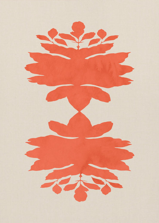 Symmetrische Blüte | Poster