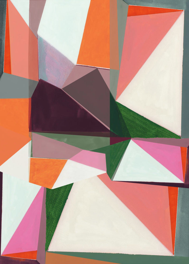 Geometrische Symphonie | Leinwand