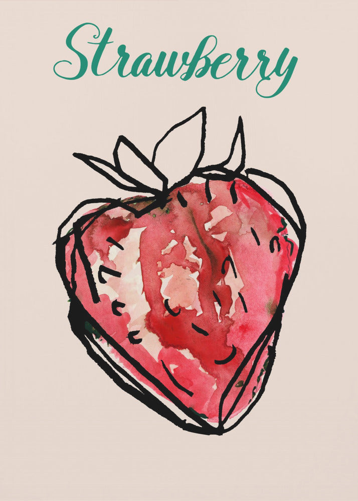 Strawberry Charm | Canvas