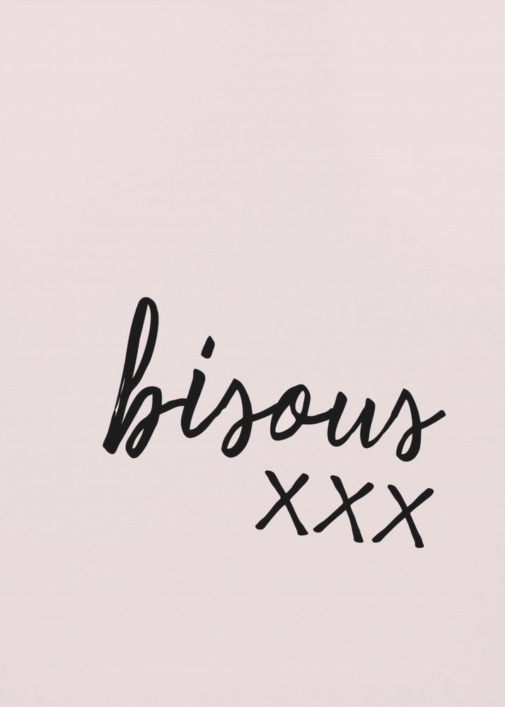 Bisous | Leinwand