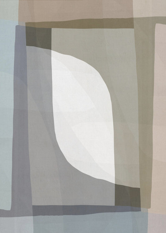 Gedämpfter geometrischer Fluss | Poster