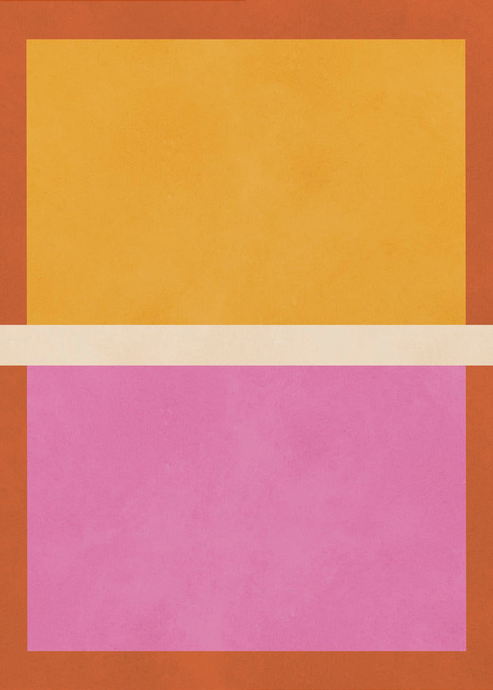 Fettgedruckte geometrische Blöcke | Poster