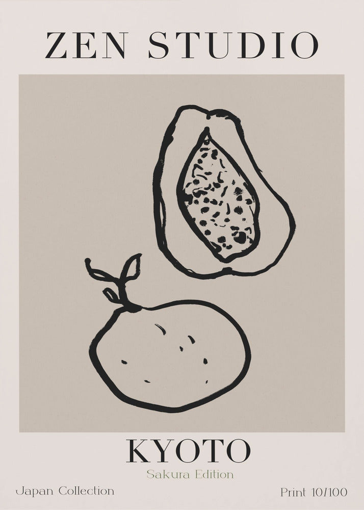 Zen-Fruchtessenz | Poster