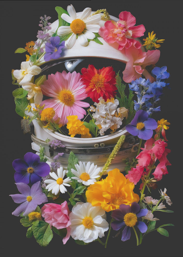 Kosmische Blüte | Leinwand