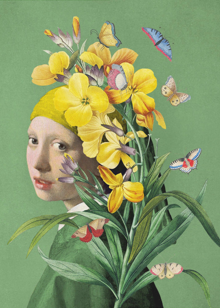 Girl With a Pearl Earring - the Springtime Edition | Canvas