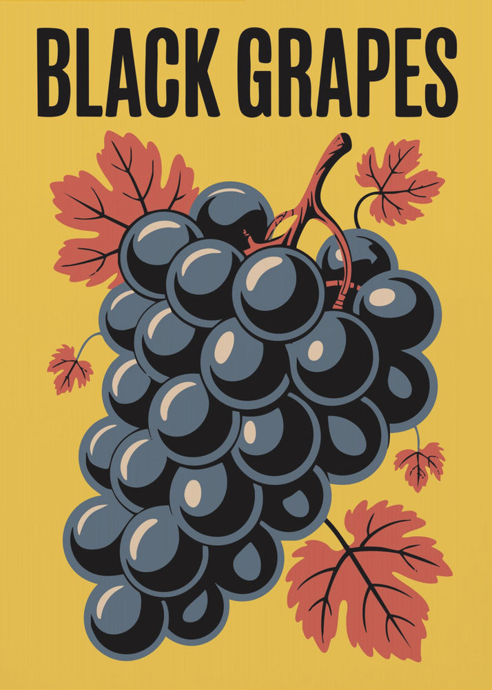 Grapes & Leaves | Poster