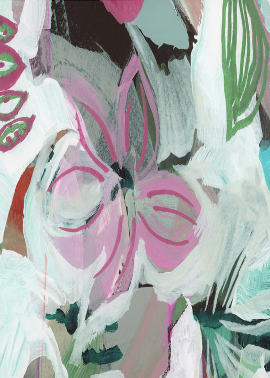 Painted Bloom Whispers | Poster