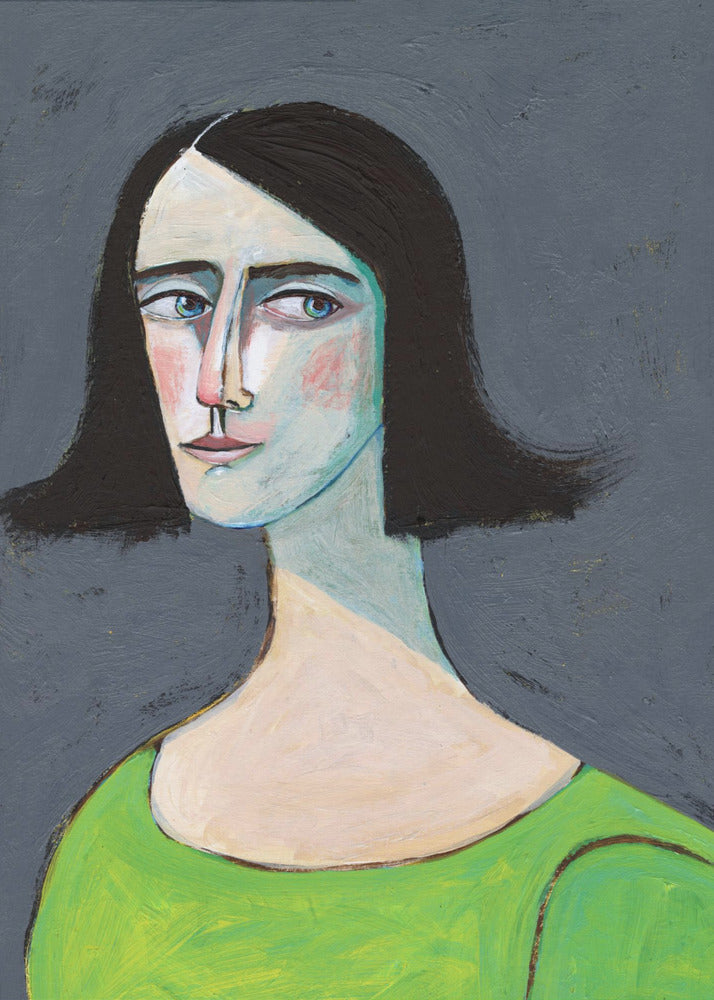 Frauenporträt – Schau niemals zurück | Poster