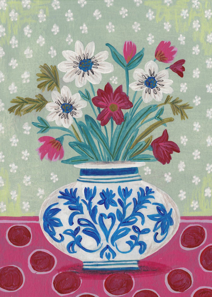 Blumen in der Vase Stillleben | Poster