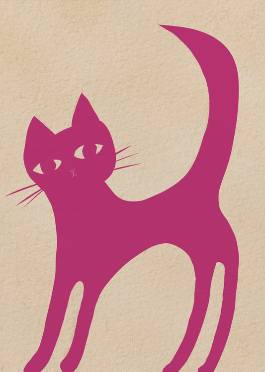 Pink cat | Poster