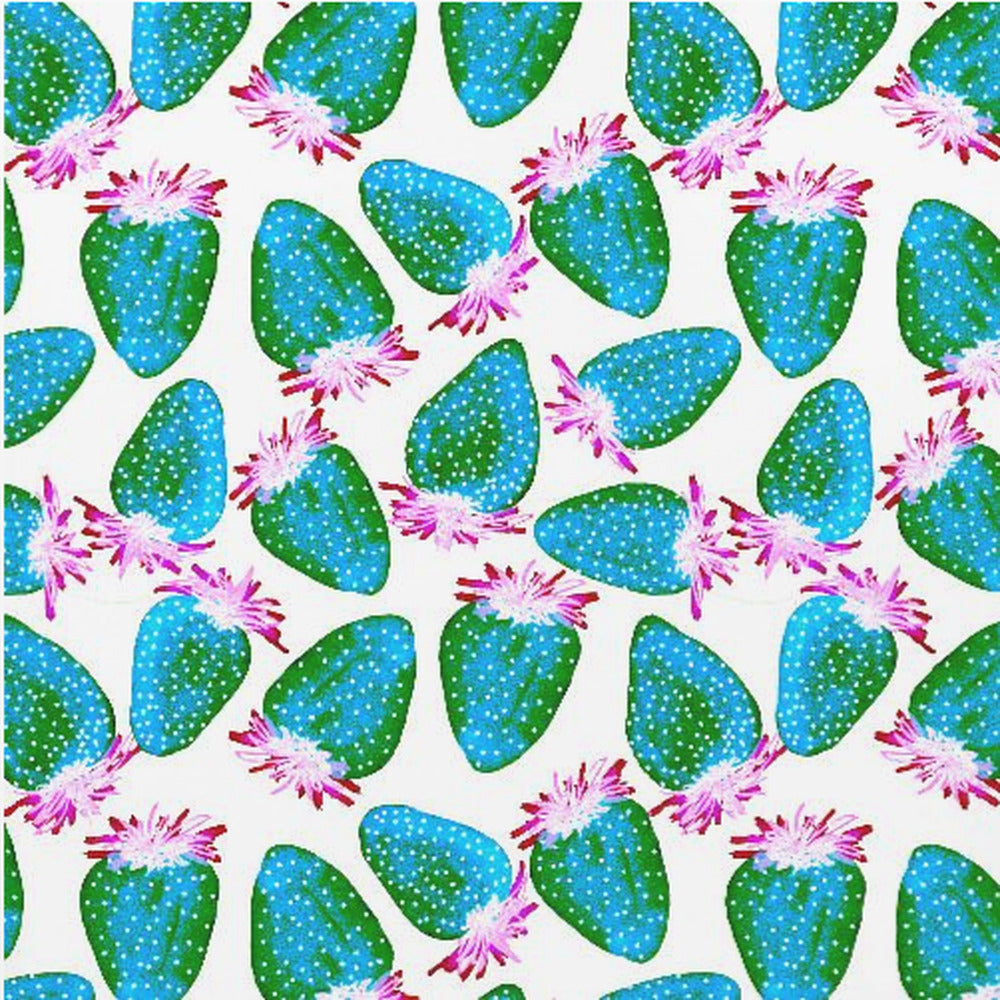 Blaugrüne Erdbeeren Obst | Poster