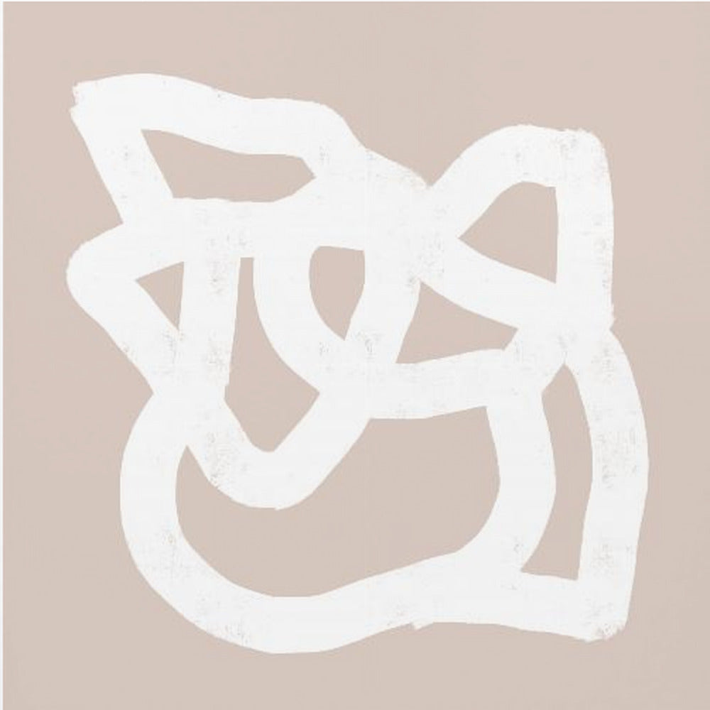 Beige abstrakt 3 | Poster