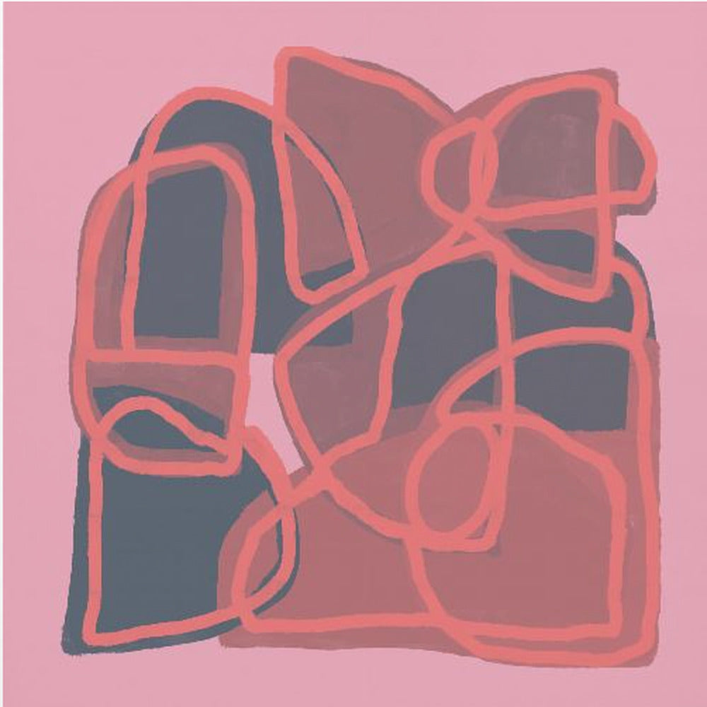 Rosa Abstrakt | Poster