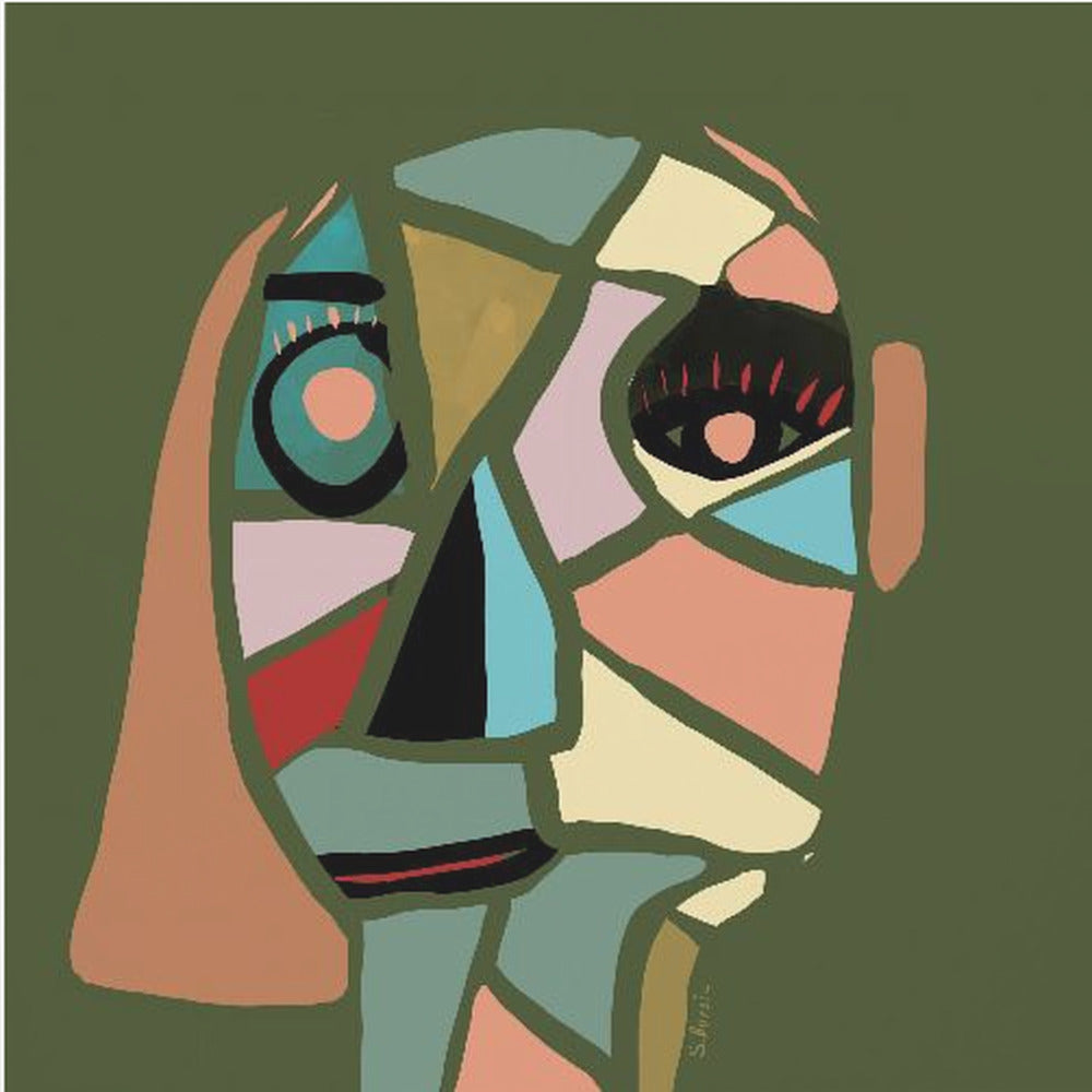 Abstraktes Gesicht | Poster
