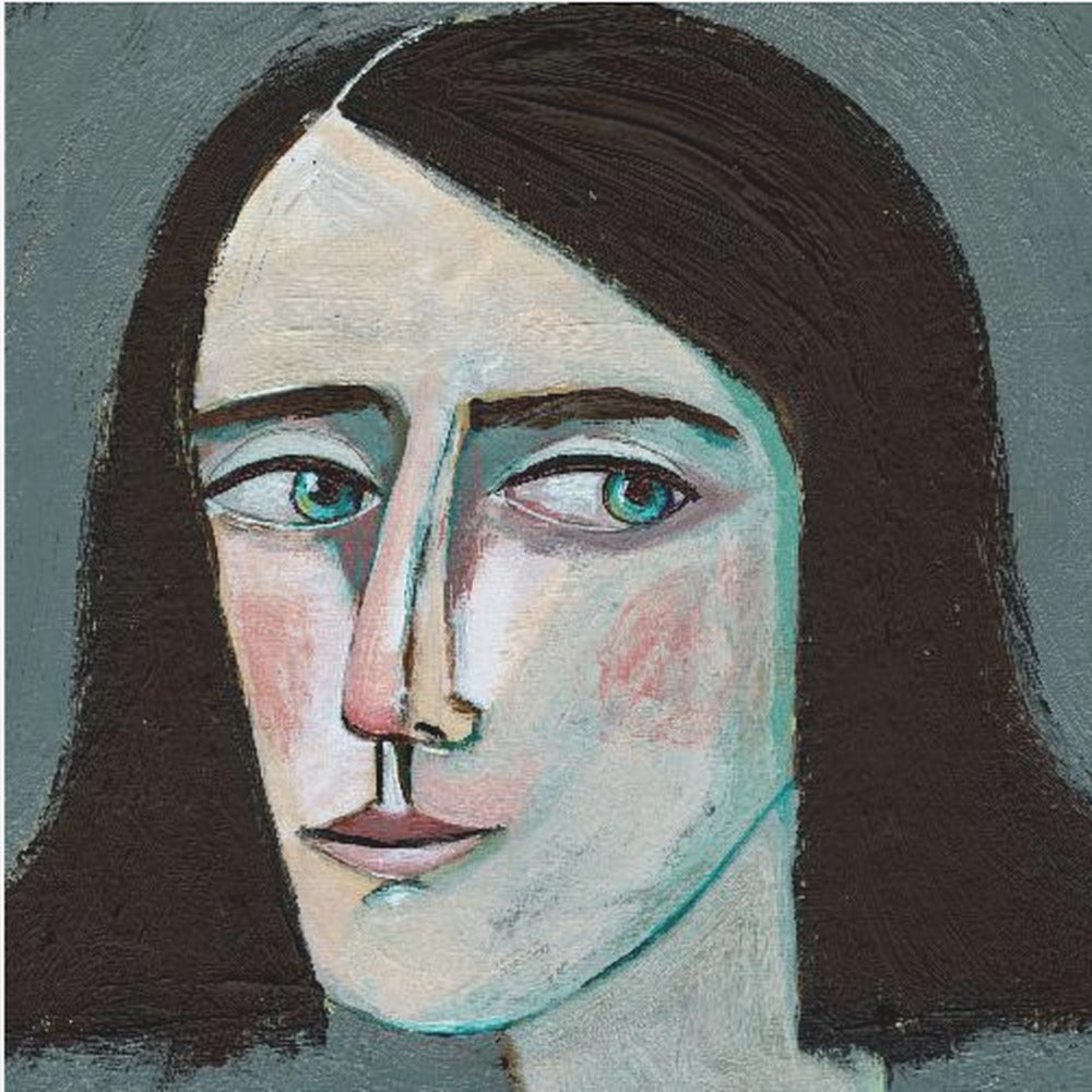 Gesicht Frau Portrait - Niemals zurückblicken | Leinwand