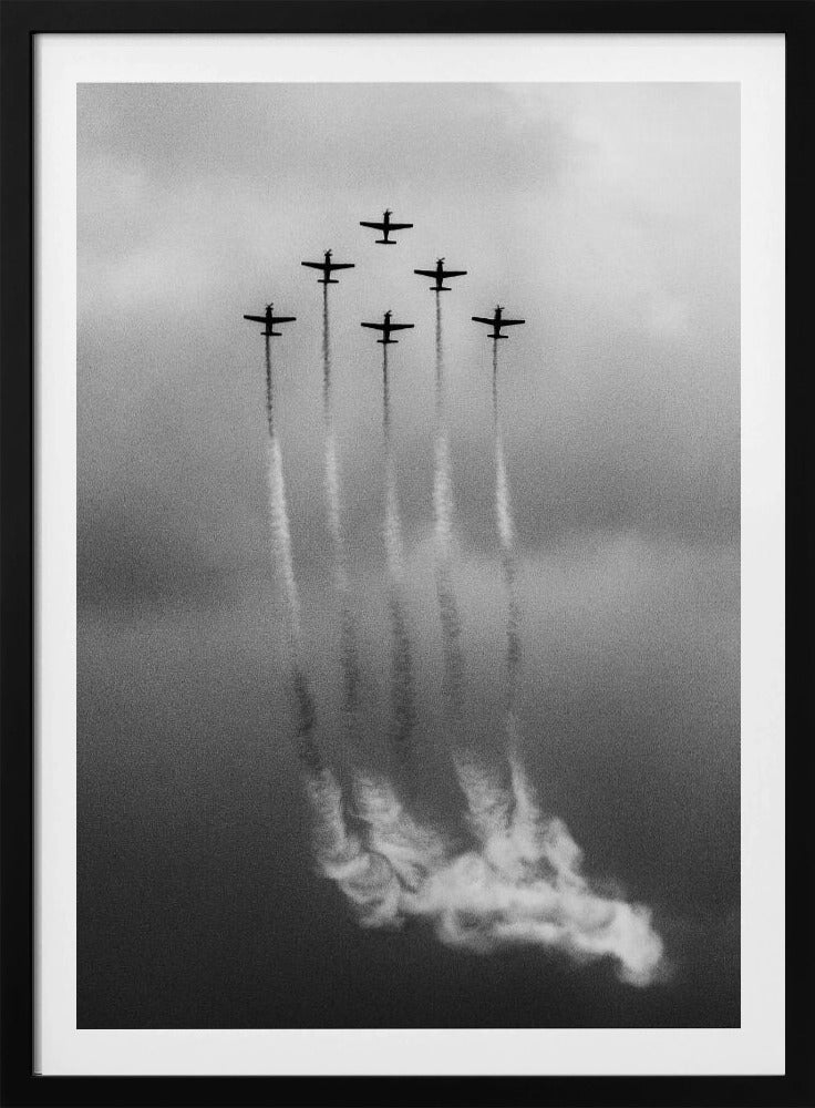 Sechs auf Wolke | Poster