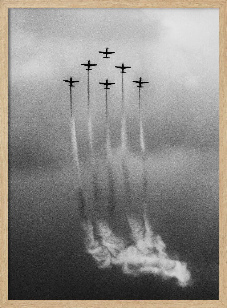 Sechs auf Wolke | Poster