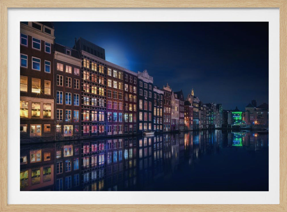 Amsterdam Fensterfarben | Poster