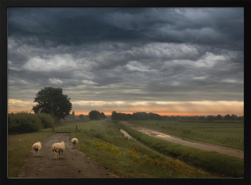 Wehende Wolken | Poster