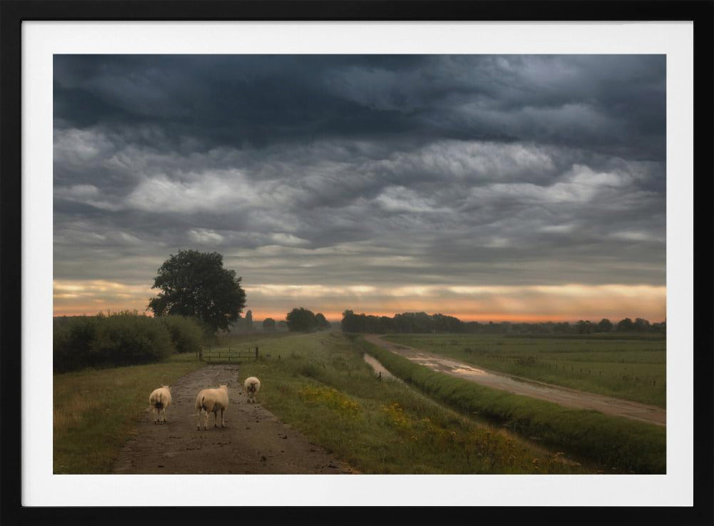 Wehende Wolken | Poster