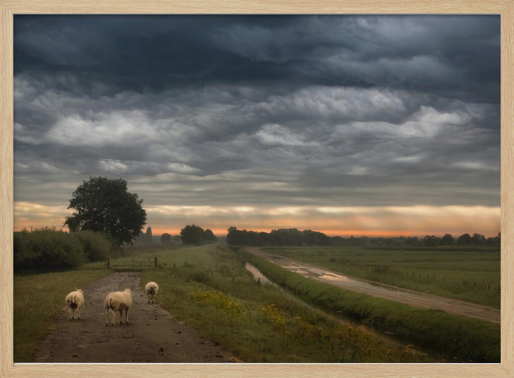 Wehende Wolken | Poster