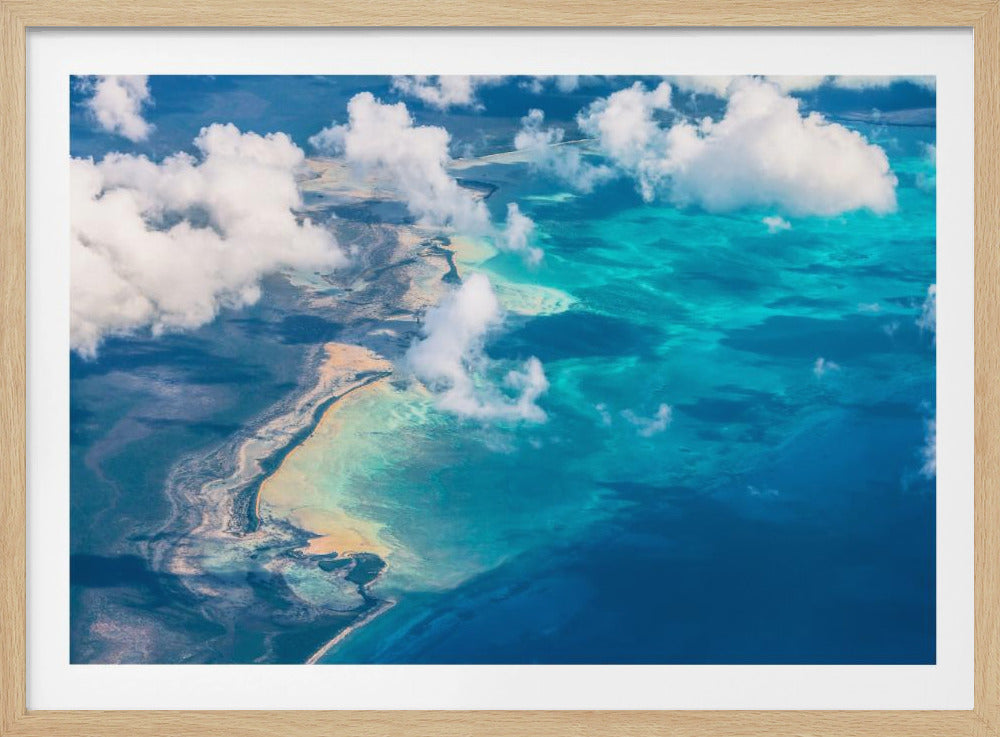 Sandstrand trifft Meer | Poster