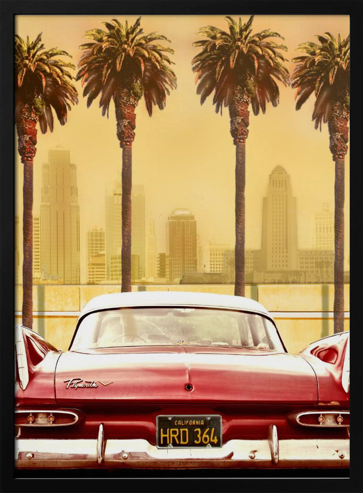 PLYMOUTH SAVOY MIT PALMEN | Poster