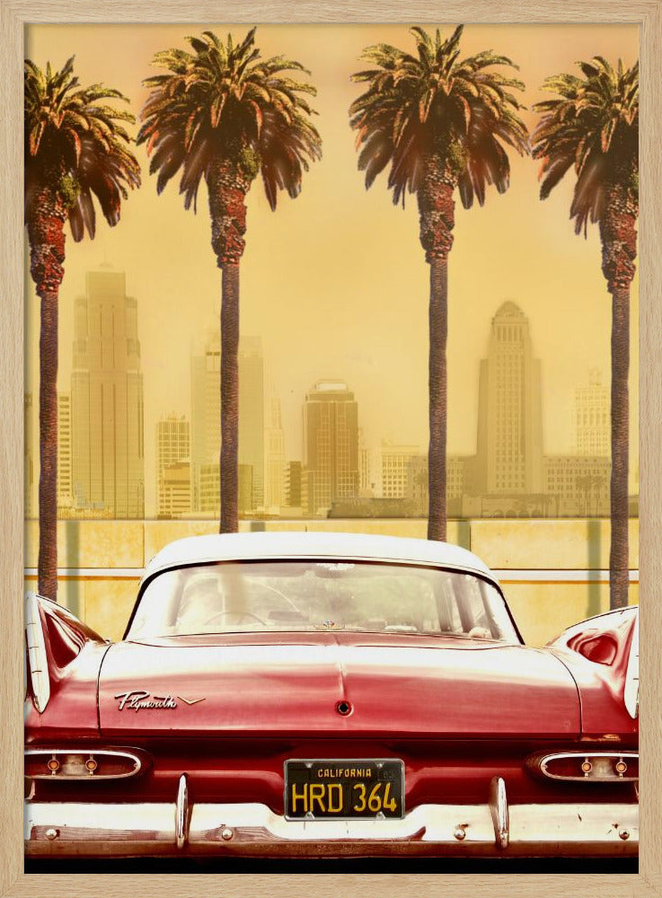 PLYMOUTH SAVOY MIT PALMEN | Poster