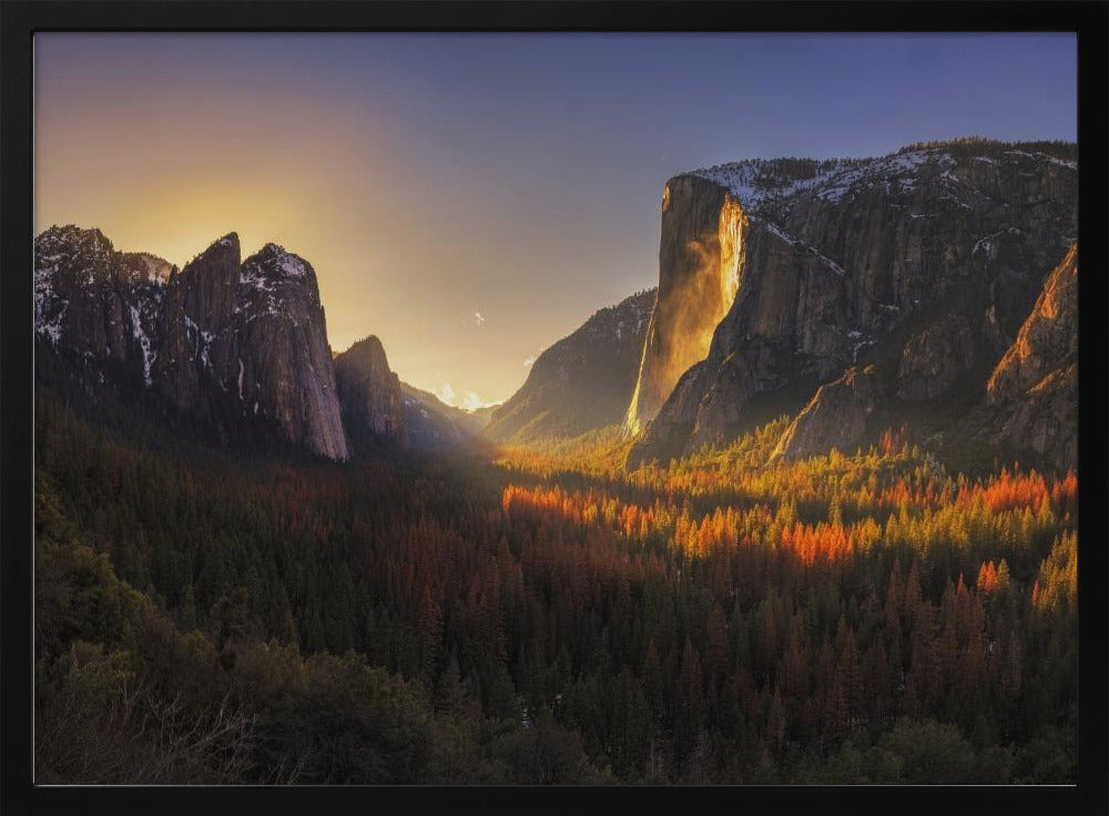 Yosemite Feuerfall | Poster