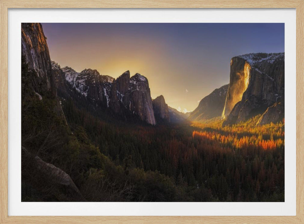 Yosemite Feuerfall | Poster