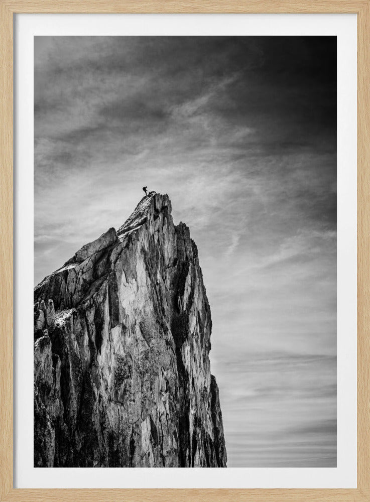 Balance zwischen Erde und Himmel | Poster