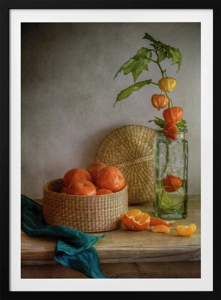 Stillleben mit Clementinen | Poster
