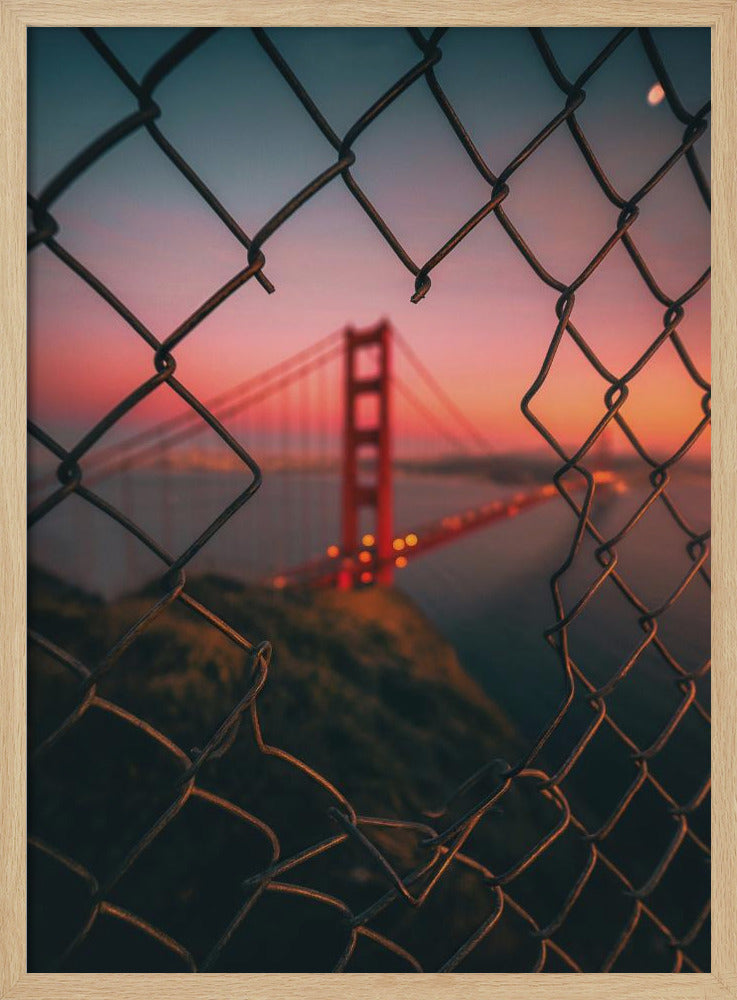Golden Gate Käfig | Poster