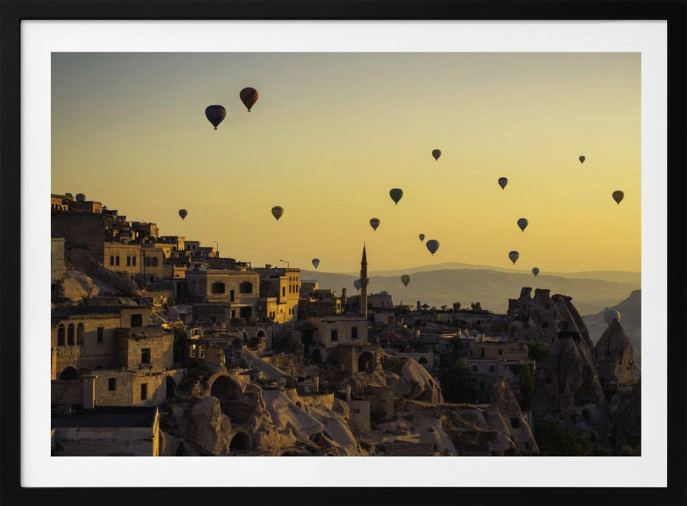 Sonnenaufgang über Kappadokien | Poster