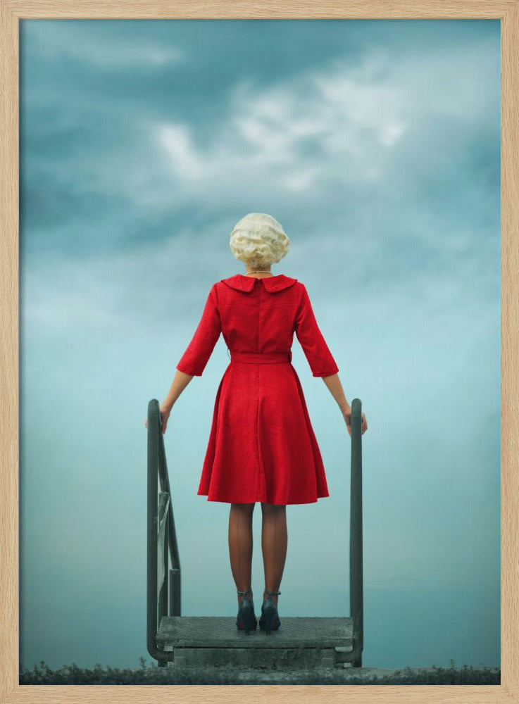 Warte auf morgen | Poster