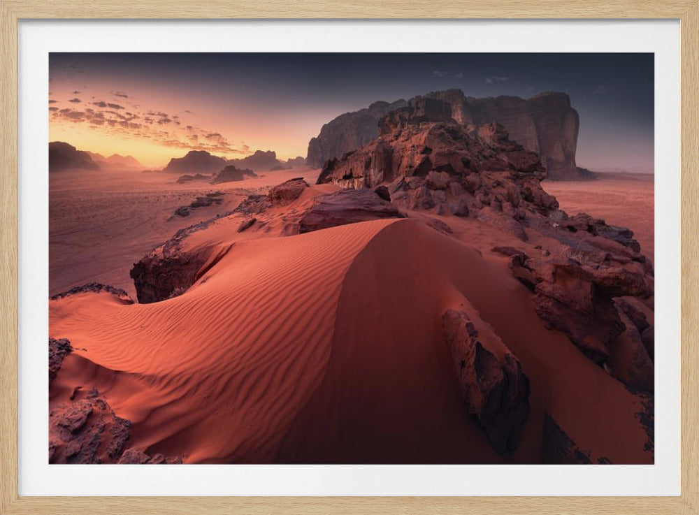 Rote Sanddüne | Poster