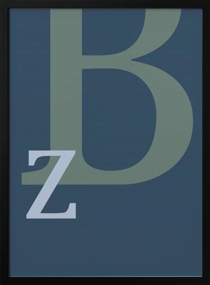 Buchstabe B | Poster