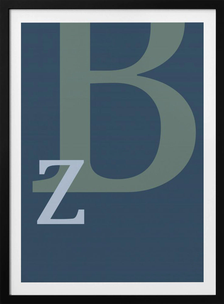 Buchstabe B | Poster