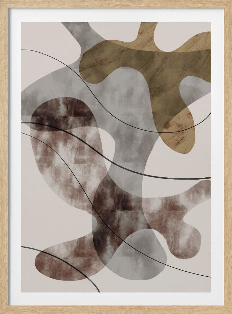 Braune Algen | Poster