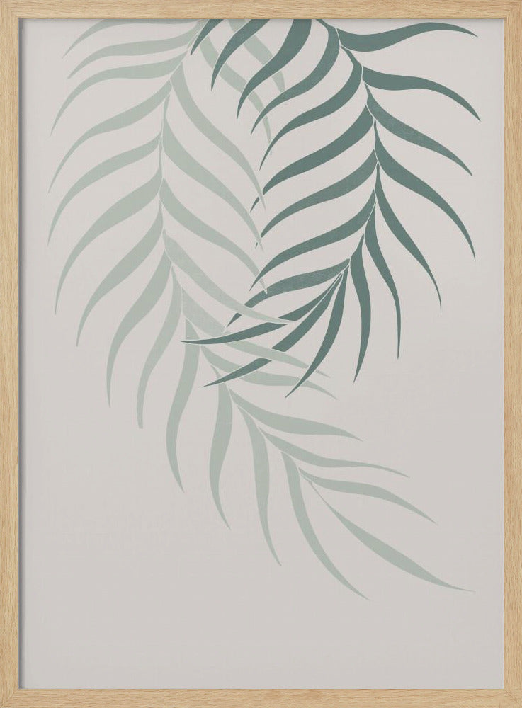 Blattrüschengrün | Poster