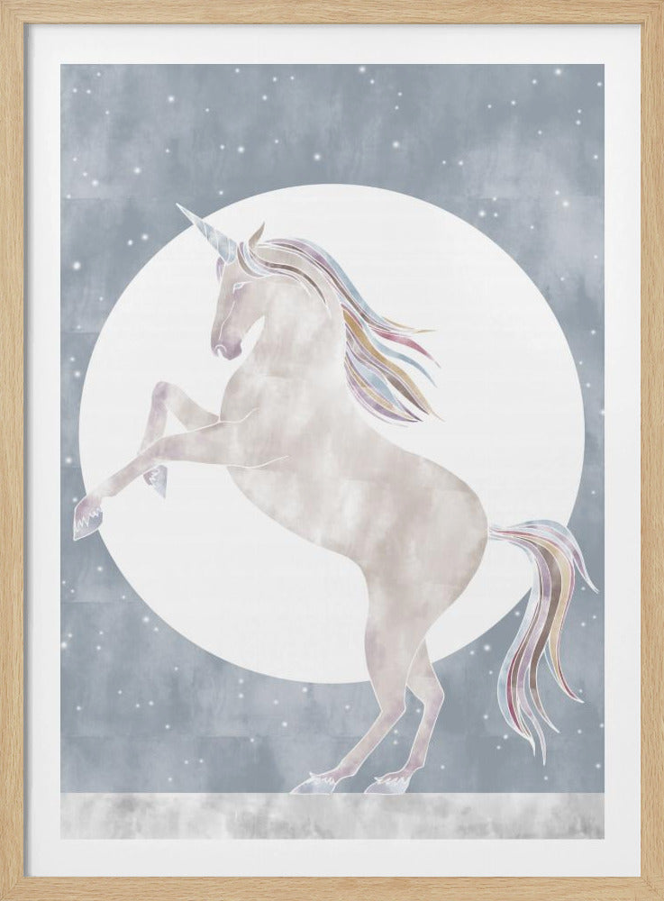 Aufgehendes Einhorn | Poster