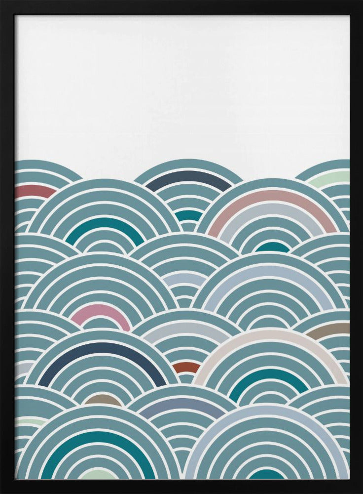Meer der Regenbögen | Poster