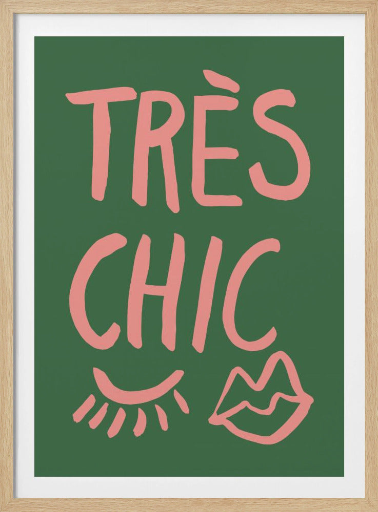 Très Chic Grün | Poster