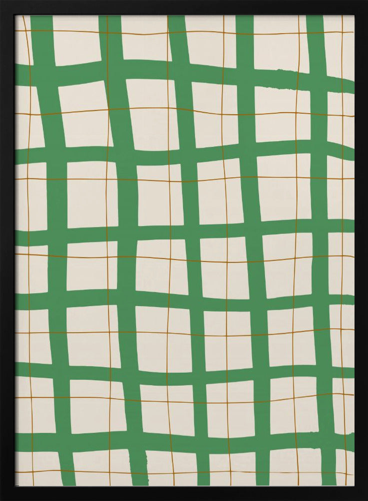 Grünes Gitter | Poster
