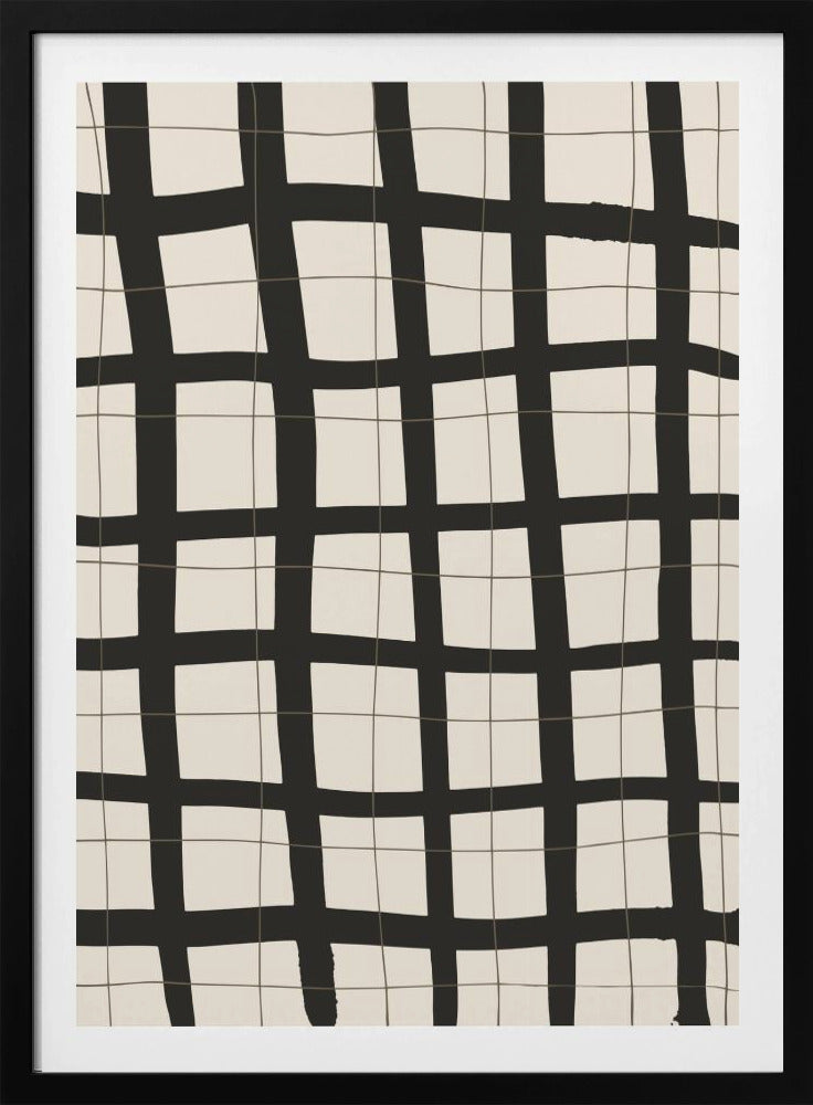 Schwarzes Gitter | Poster
