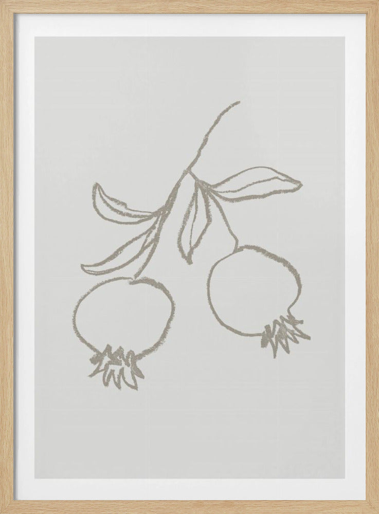 Granatapfelgrün | Poster